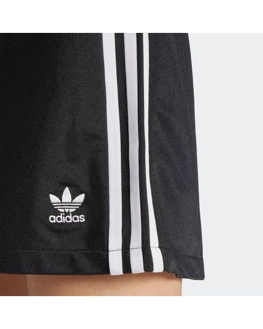 Adidas Originals Black Sweatrock 3S MINI SKIRT