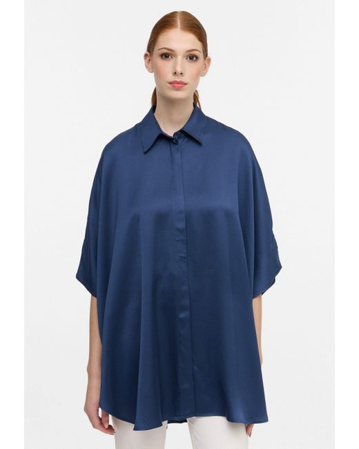 Eterna Blue Longbluse OVERSIZE FIT
