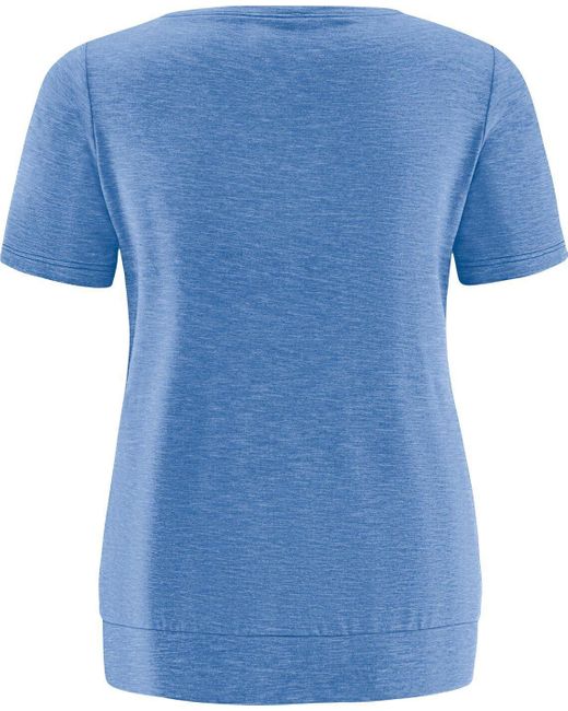 Schneiders Blue T- PENNYW Funktions-Shirt atinsky-meliert (blau)
