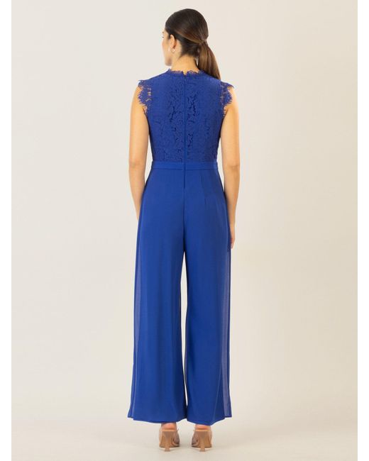 Apart Blue Jumpsuit und aus hochwertigem Material