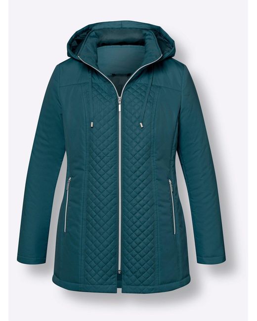 Sieh an! Blue Allwetterjacke Steppjacke