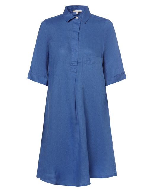 Marie Lund Blue A-Linien-Kleid