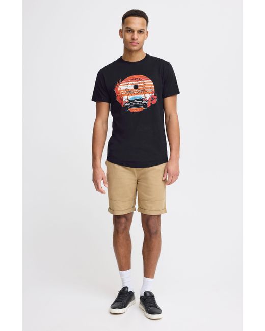 INDICODE T-Shirt IDDaniel in Blue für Herren