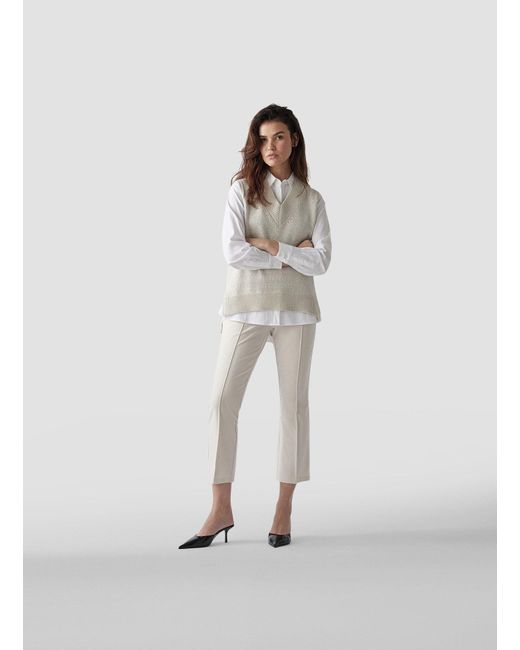 Le Comte White Hemdbluse Bluse
