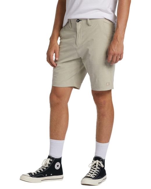 Billabong 2-in-1-Shorts Crossfire Mid in Gray für Herren