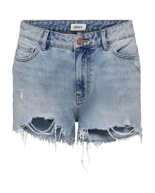 ONLY Blue Jeansshorts Pacy (1-tlg)