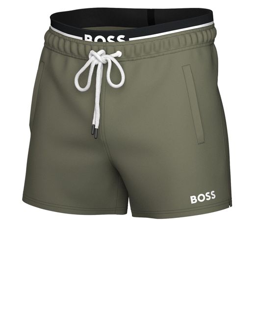 Boss Shorts Amur (1-tlg) in Green für Herren