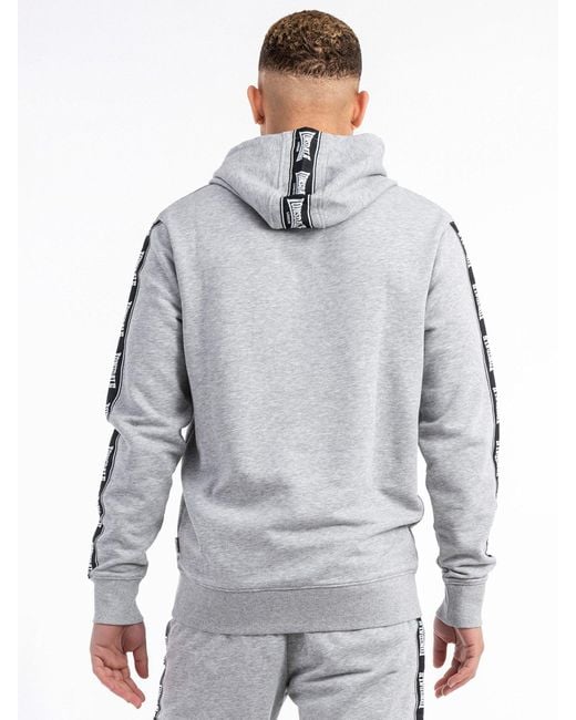 Lonsdale Hoodie Kapuzenpullover Scousburgh in Gray für Herren