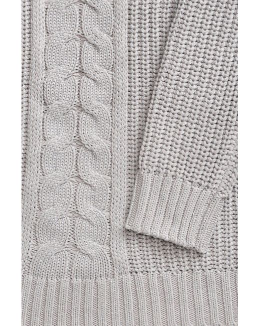 Six-O-Seven Gray Strickpullover