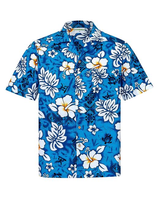 Hawaiihemdshop.de Hawaiihemd Hawaiihemdshop Hawaii Hemd in Blau für Herren  | Lyst DE