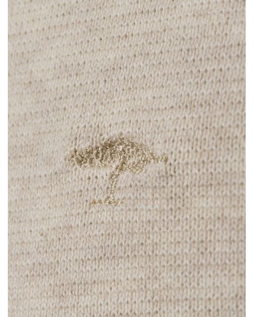 Fynch-Hatton Strickpullover in White für Herren