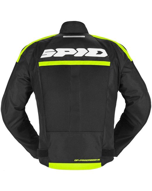 SPIDI Motorradjacke Progressive Net WindOut Motorrad Textiljacke in Green für Herren