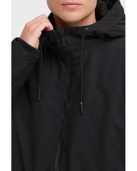 INDICODE Winterjacke IDPappys modischer Mantel in Black für Herren