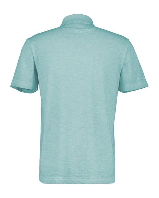 Lerros Poloshirt mit Brustprint in Blue für Herren