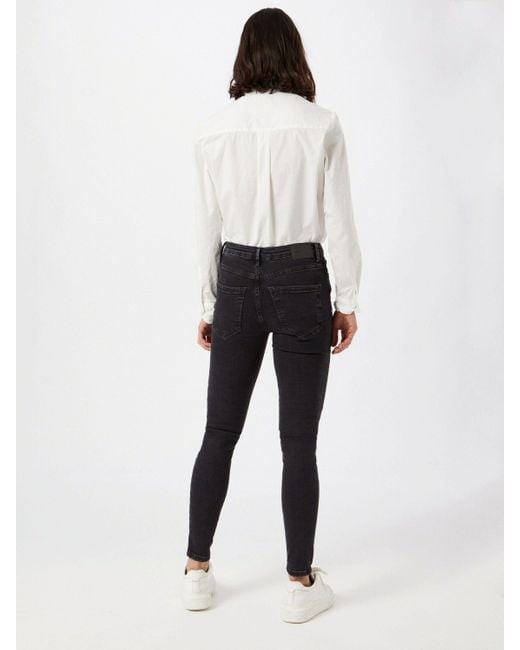 Vero Moda Black Skinny-fit-Jeans Sophia (1-tlg) Plain/ohne Details