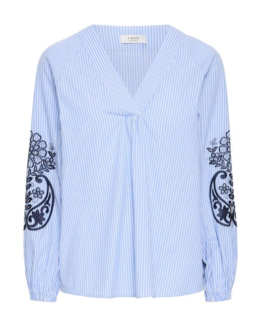 B.Young Blue Hemdbluse BYHEMMA Modische Bluse