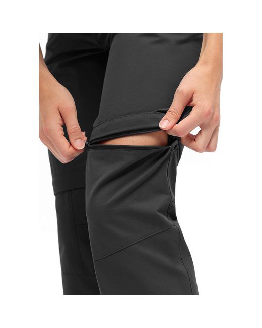 Maier Sports Gray Funktionshose Hose Nata Zip Loop