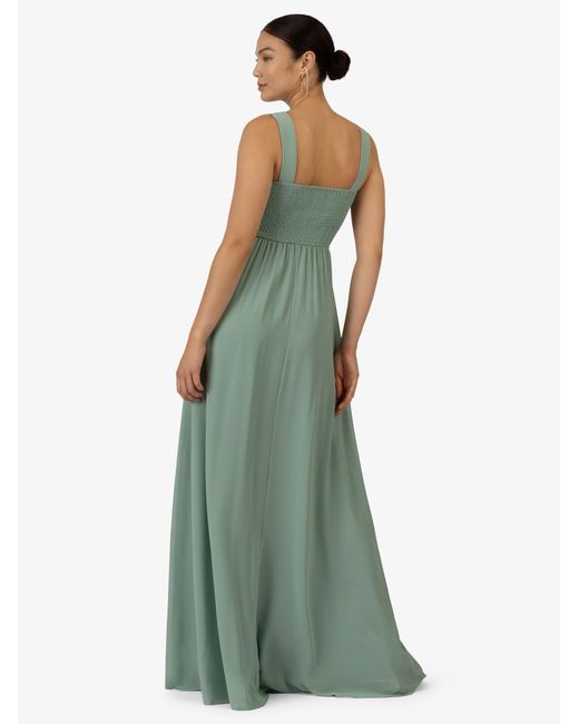 Kraimod Green Abendkleid Kleider mit offener Vorderseite