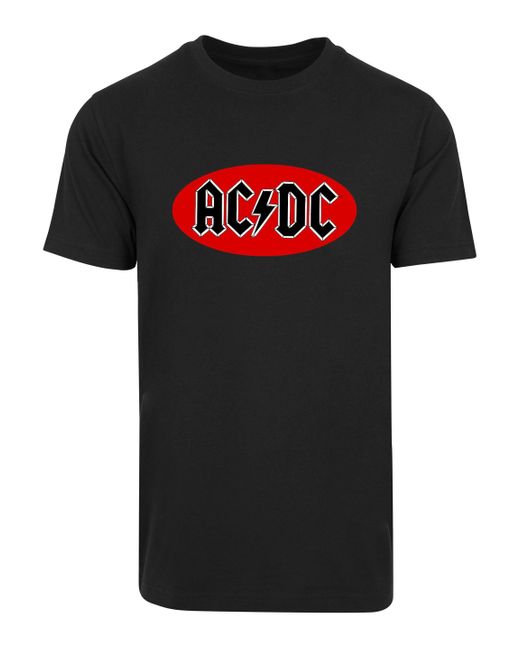 F4NT4STIC T-Shirt ACDC Red Circle Logo für Kinder & Print in Schwarz für  Herren | Lyst DE