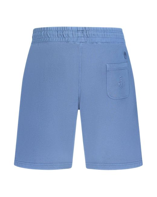 North Sails 5-Pocket-Hose Kurze hose Blau: Gesteppt, 3 Taschen, Kordelzugbund in Blue für Herren