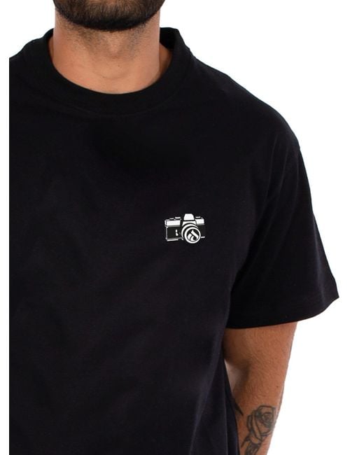Iriedaily T-Shirt Spiegelreflex in Black für Herren