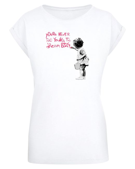 (1-tlg) Big Dream | DE Weiß in Ladies Lyst Merchcode T-Shirt