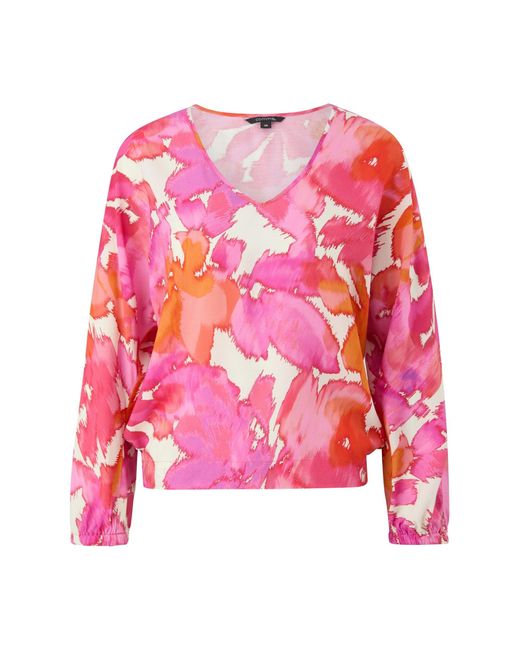 Comma, Pink Blusentop Bluse