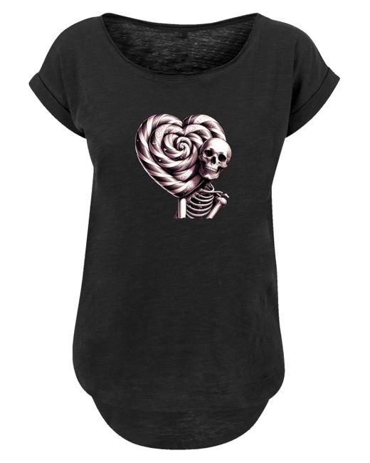 F4NT4STIC Black Shirt üße Süßigkeiten Herzform Liebe Premium Qualität