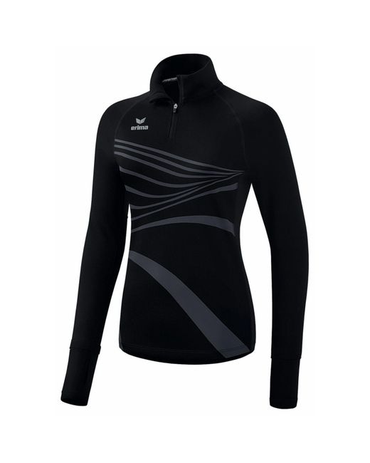 Erima Black Langarmshirt RACING Longsleeve
