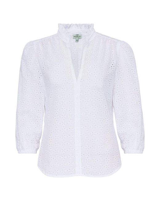 Berwin White Trachtenbluse