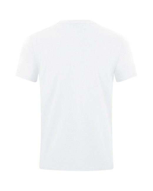 JAKÒ Kurzarmshirt T-Shirt Power weiss in White für Herren