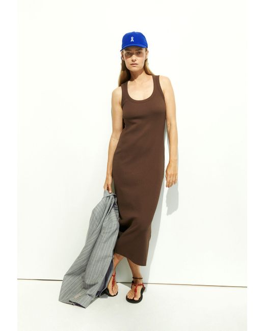 ARMEDANGELS Brown Maxikleid GOLDAA