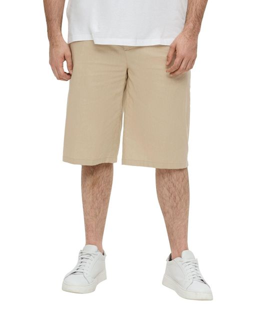 S.oliver Shorts in Natural für Herren