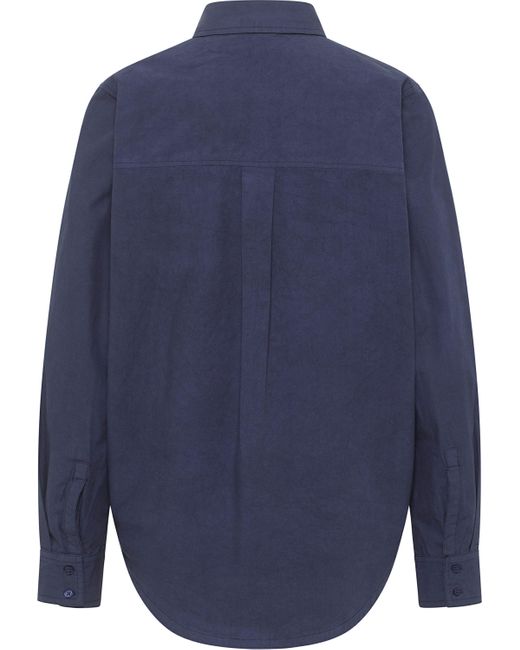 Mustang Blue Langarmbluse Style Bignell