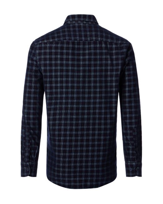 CASA MODA Businesshemd Kent Casual Fit in Blue für Herren