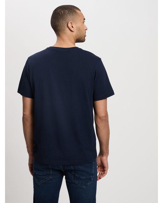 Cross Jeans ® T-Shirt 16076 in Blue für Herren