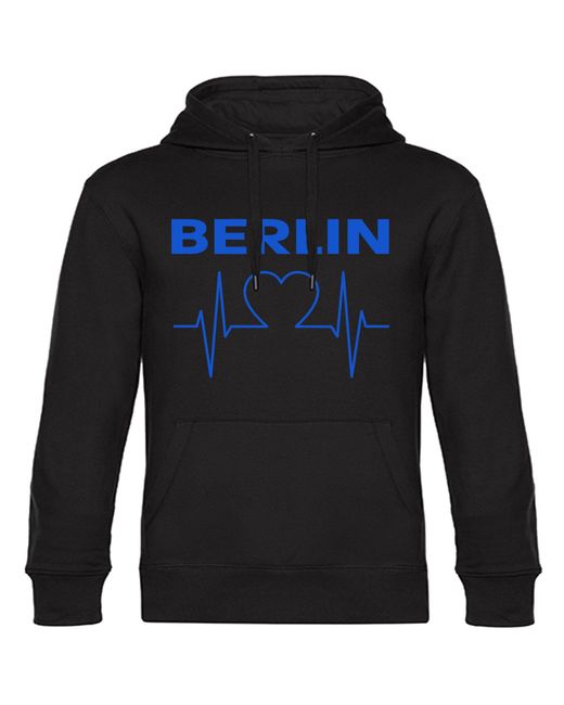 multifanshop Kapuzensweatshirt Berlin blau in Blue für Herren