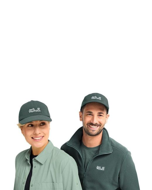 Jack Wolfskin Green BASEBALL CAP