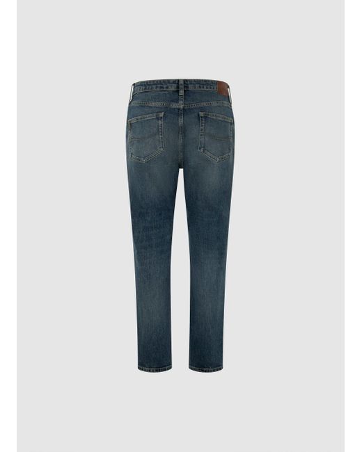Pepe Jeans Blue Pepe High-waist- TAPERED JEANS HW