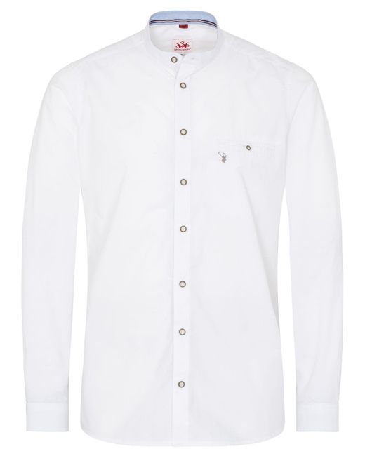 Spieth & Wensky Langarmhemd Philon Hemd in White für Herren