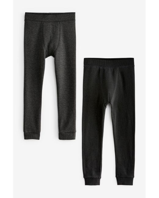 Next Thermoleggings Thermo-Leggings im 2er-Pack (2-tlg) in Black für Herren