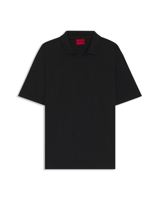 HUGO Kurzarmshirt Dimersve 10266806 01 in Black für Herren