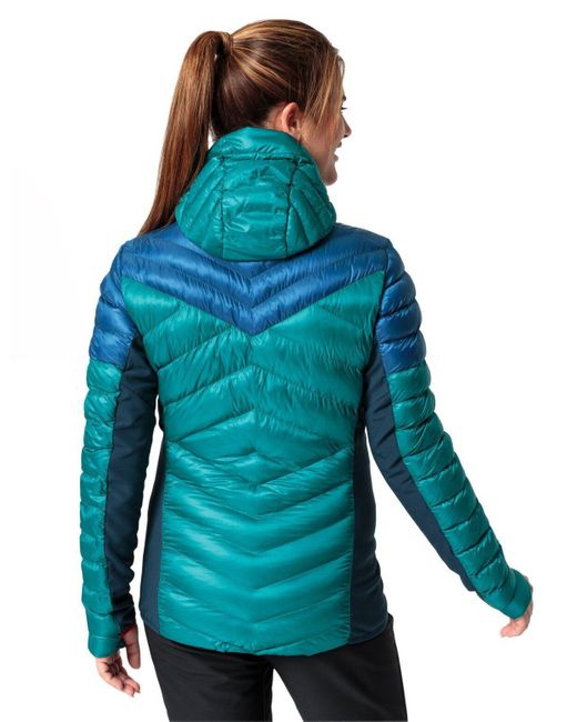 Vaude Blue Outdoorjacke Women's Sesvenna Pro Jacket II (1-St) Klimaneutral kompensiert