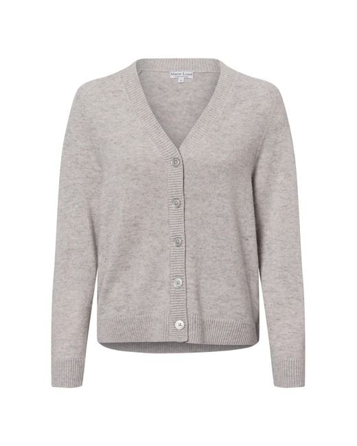 Marie Lund Gray Strickjacke