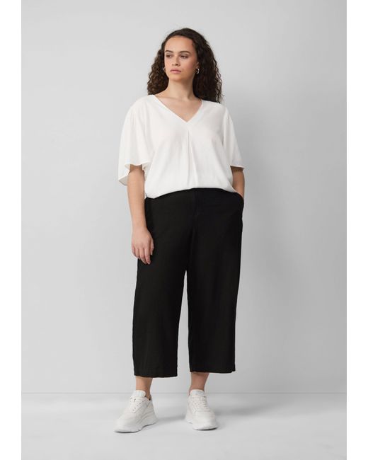 QS White Stoffhose Hose
