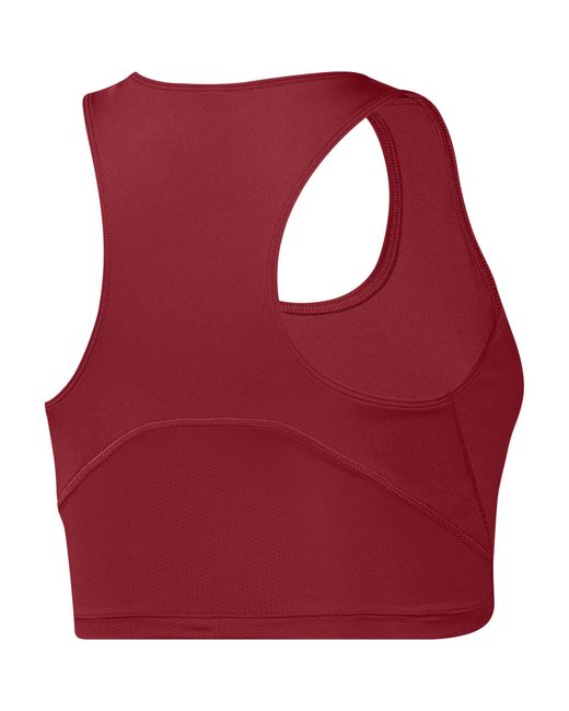 Adidas Originals Red Performance Tanktop adidas Adizero E Crop Top