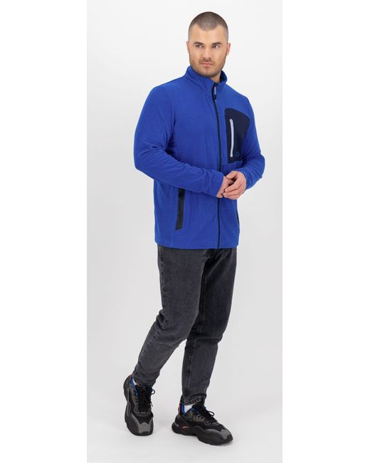 LPO Fleecejacke SORREL MN hochgeschlossener Kragen in Blue für Herren