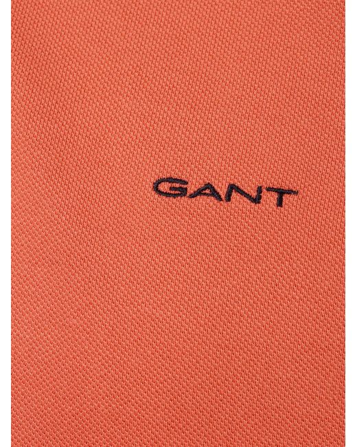 Gant Poloshirt in Orange für Herren