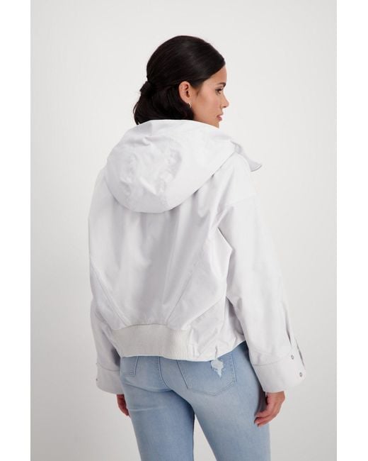 Monari Blusenblazer Jacke in Weiß | Lyst DE