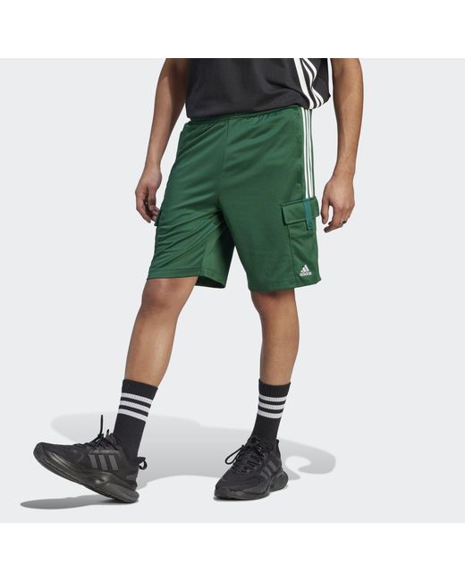 Adidas Shorts TIRO CARGOSHORTS (1-tlg) in Green für Herren